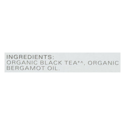 Tazo Tea - Tea Organic Black Earl Grey - Case Of 6-16 Bags - Orca Market