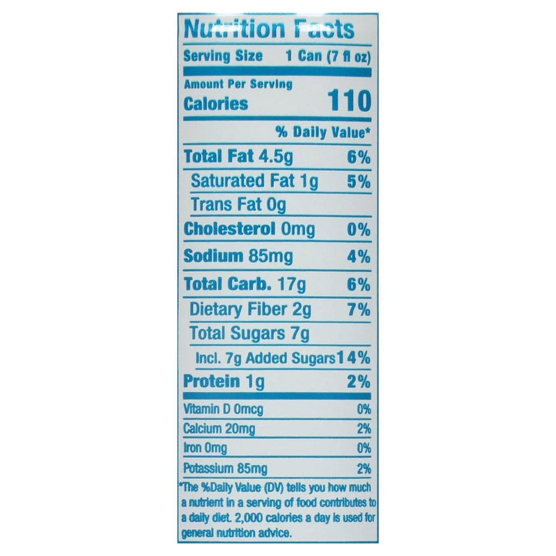 An image displaying Rise Brewing Company - Cold Brew Organic Oatmilk Vanilla Light - Case Of 12-7 Ounce by Rise Brewing Co.