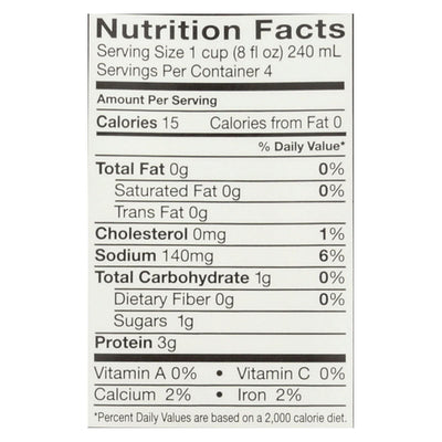 Pacific Natural Foods Beef Broth - Low Sodium - Case Of 12 - 32 Fl Oz. - Orca Market