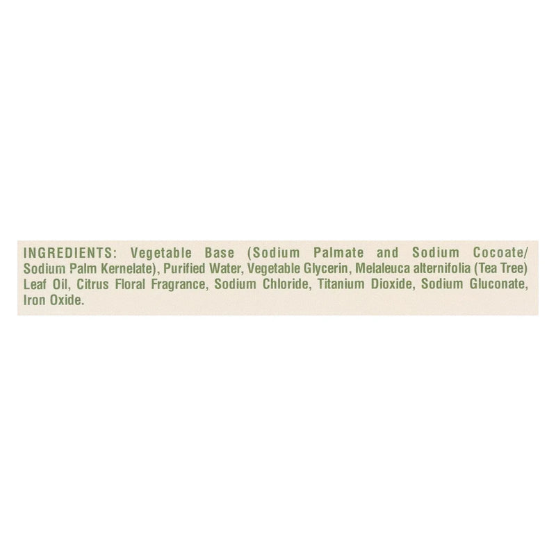 Tea Tree Therapy Vegetable Base Soap With Tea Tree Oil - 3.9 Ounce