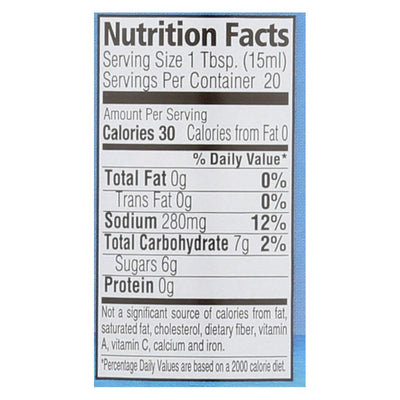 Coconut Secret - Organic Teriyaki Sauce - Case Of 12 - 10 Fl Oz. - Orca Market