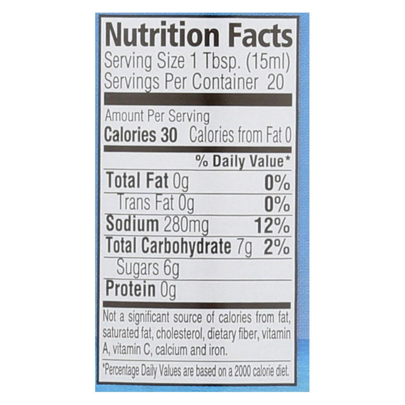 Coconut Secret - Organic Teriyaki Sauce - Case Of 12 - 10 Fl Oz. - Orca Market