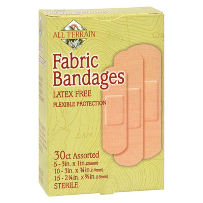 All Terrain - Bandages - Fabric Assorted - 30 Ct - Orca Market