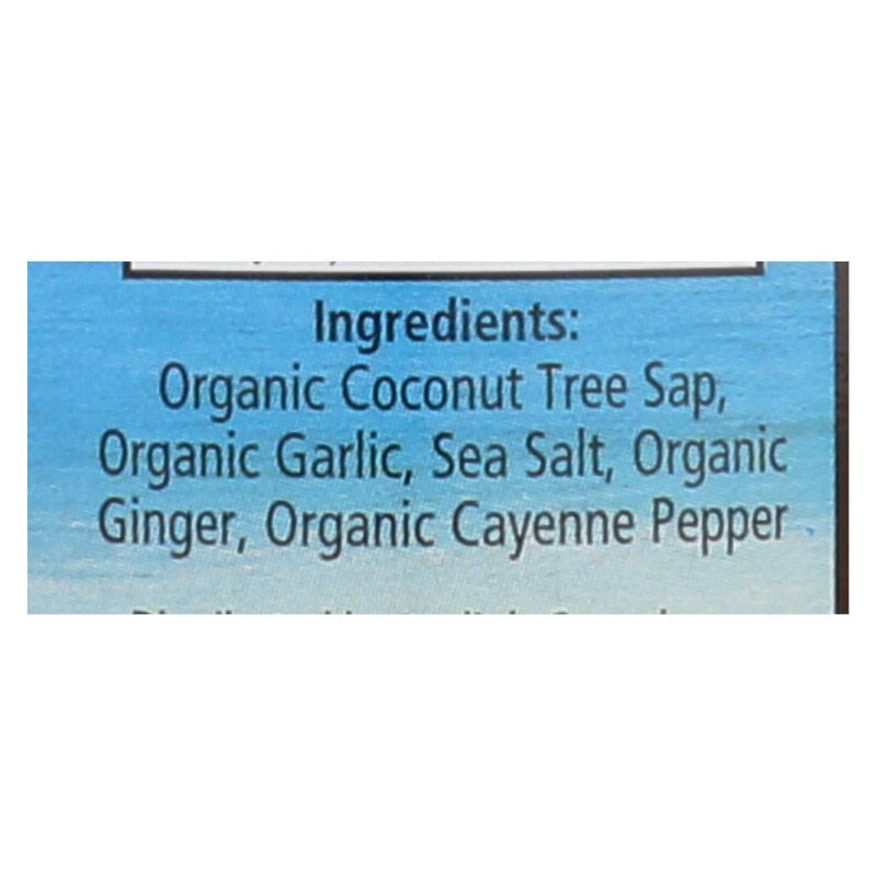 Coconut Secret - Coconut Aminos Garlic Sauce - Case Of 12 - 10 Fl Oz. - Orca Market