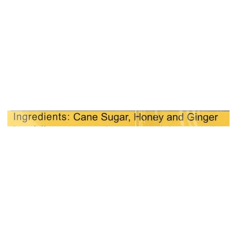 An image displaying Prince Of Peace Ginger Honey Crystals - 10 Tea Bags by Prince Of Peace