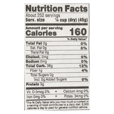 Lundberg Family Farms Organic Sushi Short Grain White Rice - Case Of 25 Lbs - Orca Market