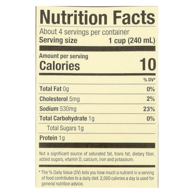 Pacific Natural Foods Chicken Broth - Free Range - Case Of 12 - 32 Fl Oz. - Orca Market