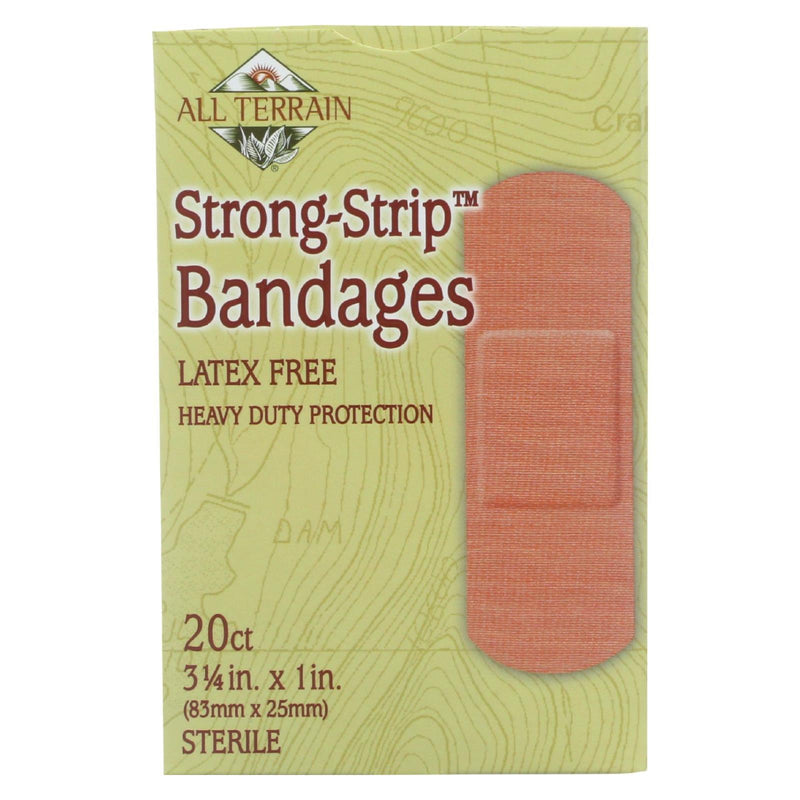 All Terrain - Bandages - Strong-strip - 20 Count - 1 Each - Orca Market