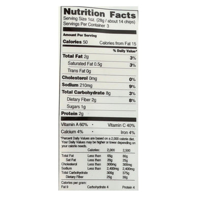 Brad's Plant Based - Raw Chips - Cheddar - Case Of 12 - 3 Oz. - Orca Market