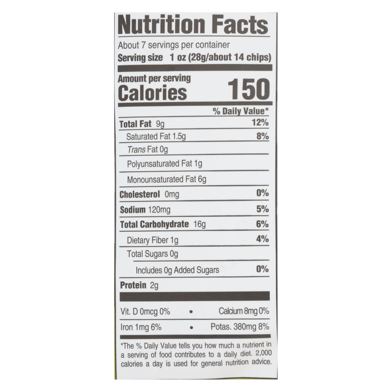 Boulder Canyon - Kettle Chips - Olive Oil - Case Of 12 - 6.5 Ounce