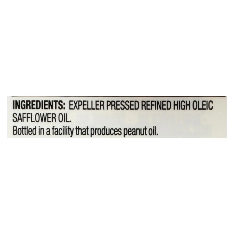 An image displaying Spectrum Naturals High Heat Refined Safflower Oil - Case Of 12 - 32 Ounce by Spectrum Naturals