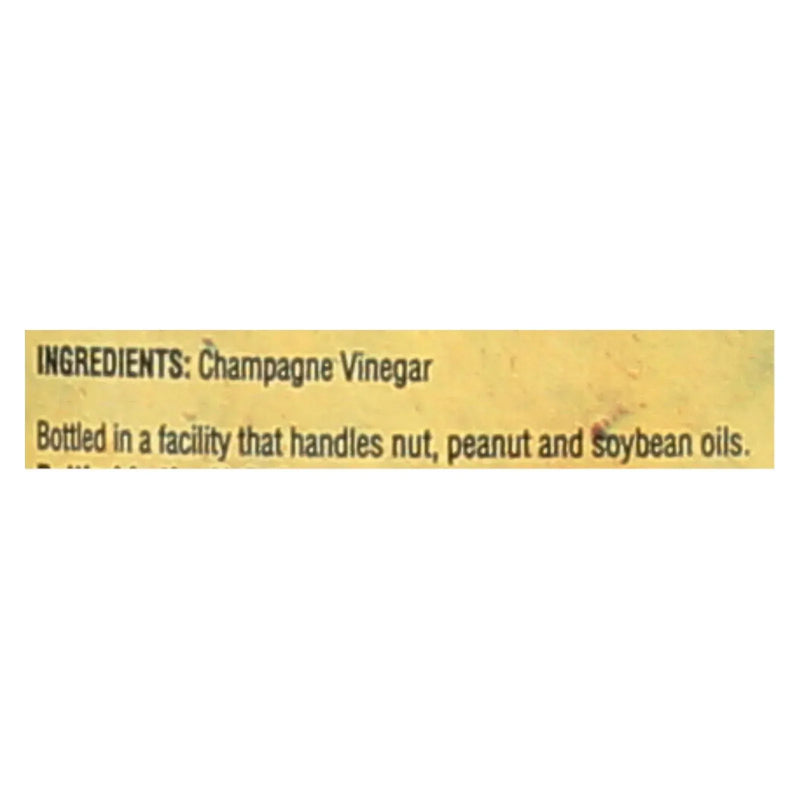 An image displaying Napa Valley Naturals Champagne Reserve Wine Vinegar - Vinegar - Case Of 12 - 12.7 Ounce by Napa Valley Naturals
