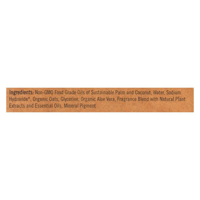 Sappo Hill Soapworks Bar Soap - Glycerine Creme - Aloe Oatmeal - 3.5 Oz - Case Of 12 - Orca Market