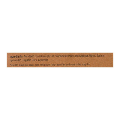 Sappo Hill Natural Oatmeal Glycerine Soap Fragrance Free - 3.5 Oz - Case Of 12 - Orca Market