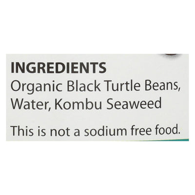 Eden Foods Black Beans Turtle - Case Of 12 - 29 Oz. - Orca Market