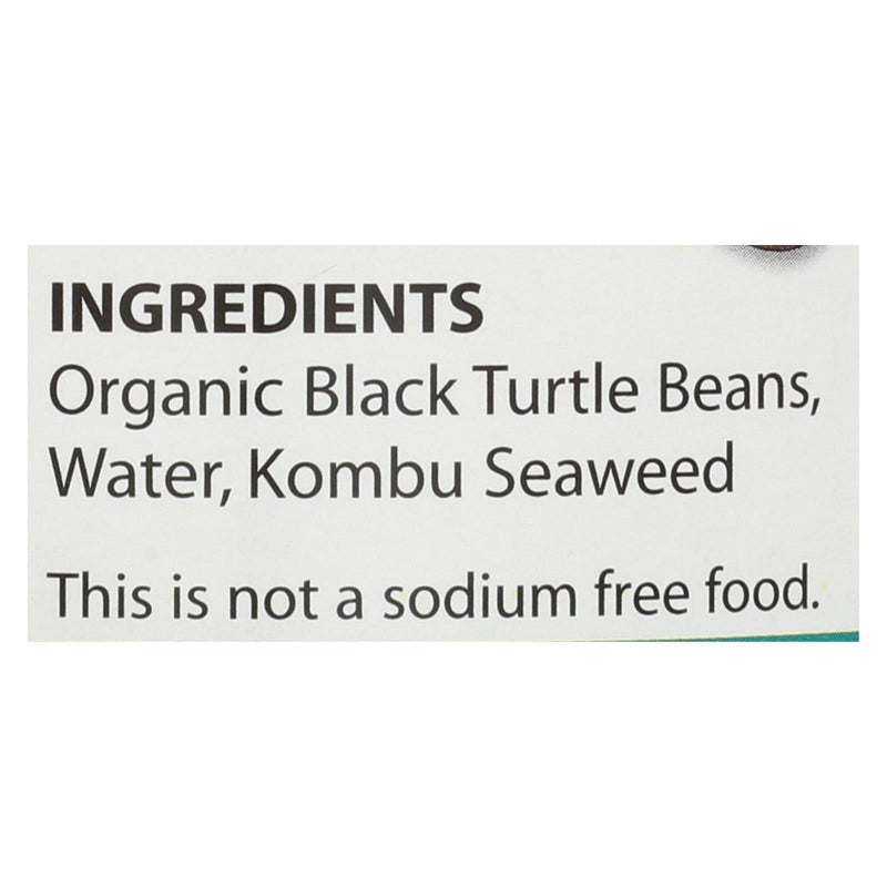 Eden Foods Black Beans Turtle - Case Of 12 - 29 Oz. - Orca Market