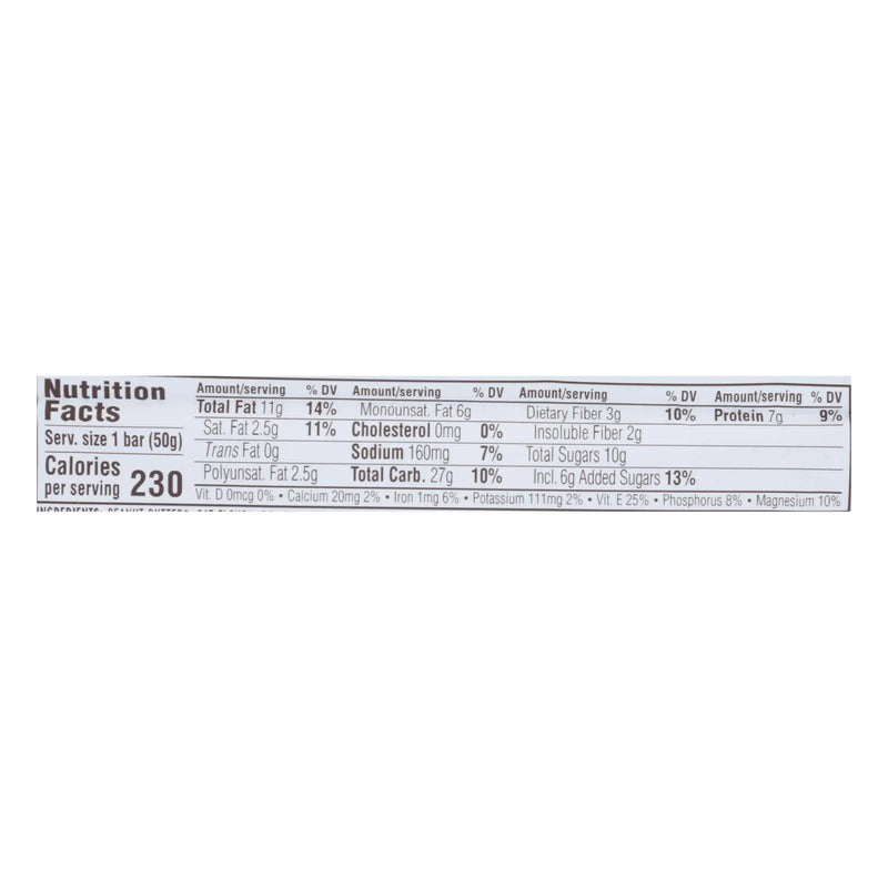 Clif Bar Organic Nut Butter Filled Energy Bar - Peanut Butter - Case Of 12 - 1.76 Ounce.