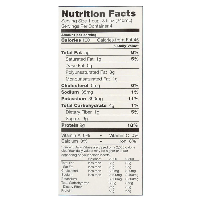 Westsoy Organic Plain - Unsweetened - Case Of 12 - 32 Ounce.