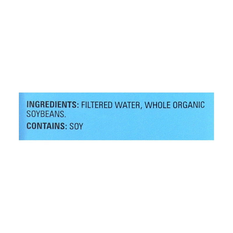 Westsoy Organic Plain - Unsweetened - Case Of 12 - 32 Ounce.