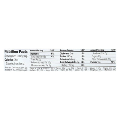 Clif Bar - Organic Oat Raisin Walnut - Case Of 12 - 2.4 Ounce