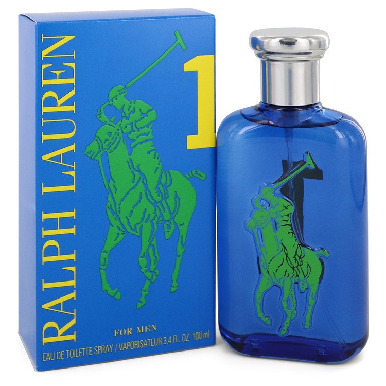 An image displaying Big Pony Blue by Ralph Lauren Eau De Toilette Spray for Men by Ralph Lauren