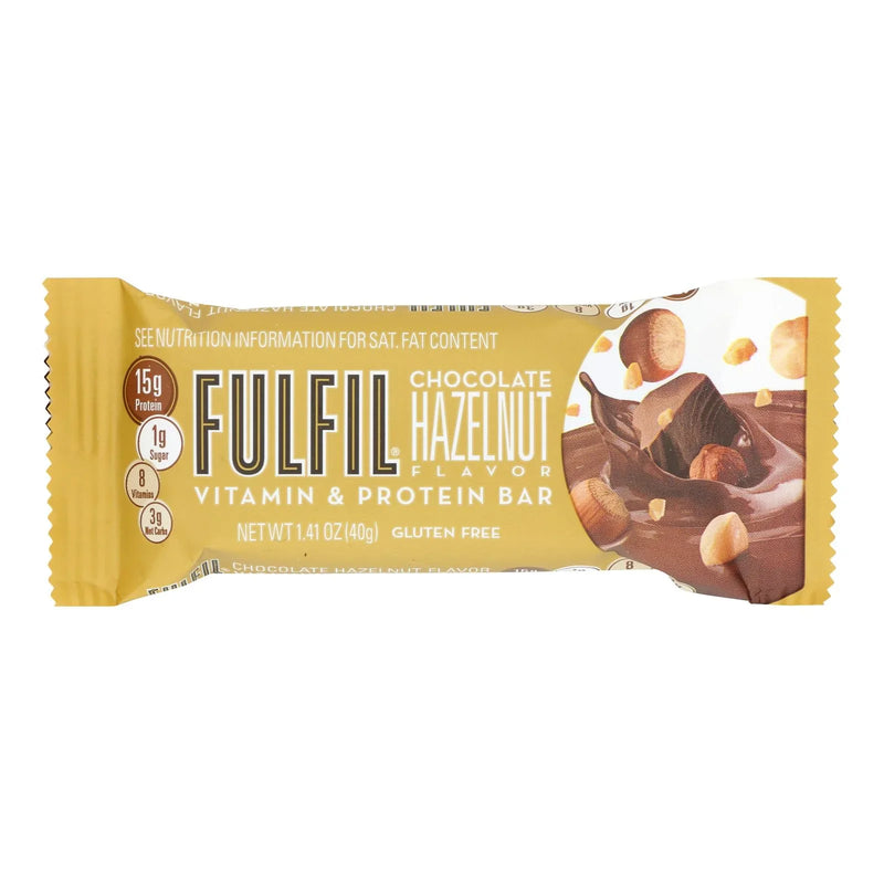 Fulfil - Protein Bar Chocolate Hazelnut - Case Of 12-1.41 Ounce