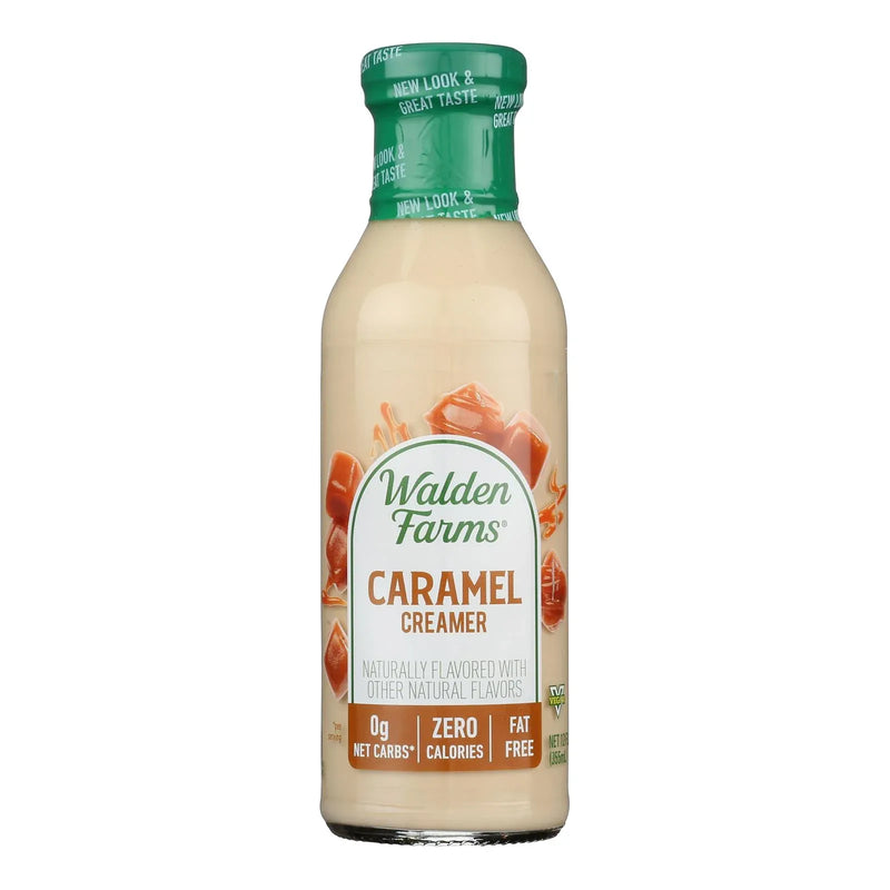 An image displaying Walden Farms Naturally Flavored Coffee Creamer - Case Of 6 - 12 Fz by Walden Farms
