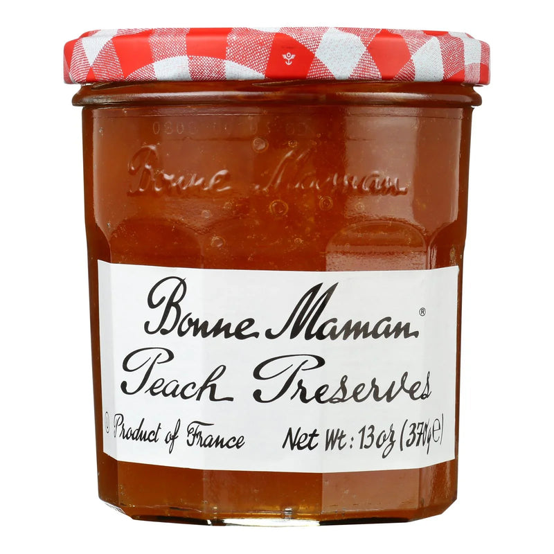 Bonne Maman - Conserve - Peach - Case Of 6 - 13 Ounce.