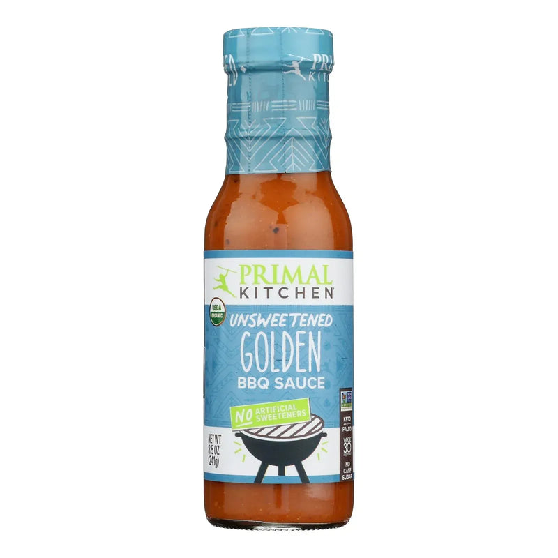 An image displaying Primal Kitchen - Bbq Sauce Golden Unsw - Case Of 6 - 8.5 Ounce by Primal Kitchen