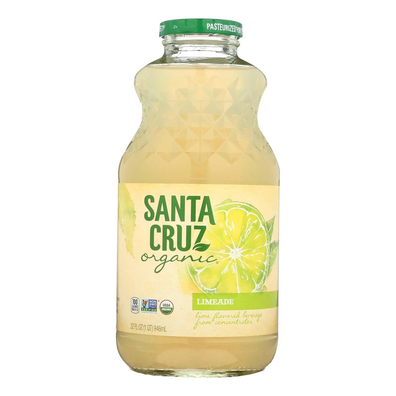 Santa Cruz Organic Juice - Limeade - Case Of 12 - 32 Ounce.