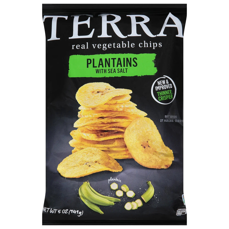 Terra Chips - Chip Plantains Seasalt - Case Of 12-5 Ounce