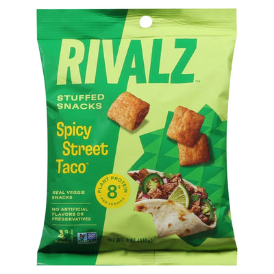 An image displaying Rivalz - Veg Snack Spcy Strt Taco - Case Of 10-6 Ounce by Rivalz