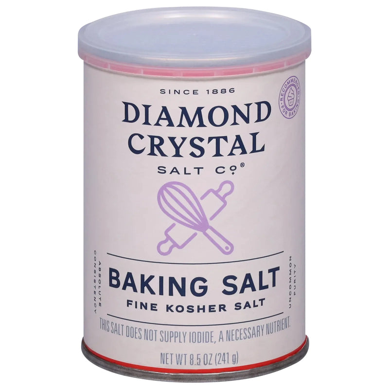 Diamond Crystal - Salt Fine Baking - Case Of 12-8.5 Ounce