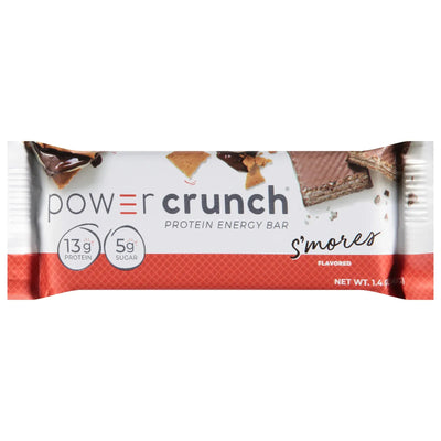 An image displaying Power Crunch - Power/crnch Orig Smores - Case Of 12-1.4 Ounce by Power Crunch