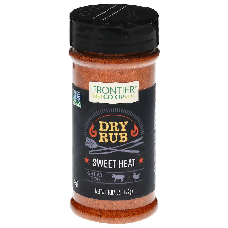 An image displaying Frontier Natural Products Coop - Rub Dry Sweet Heat - Ea Of 1-6.07 Ounce by Frontier Natural Products Coop