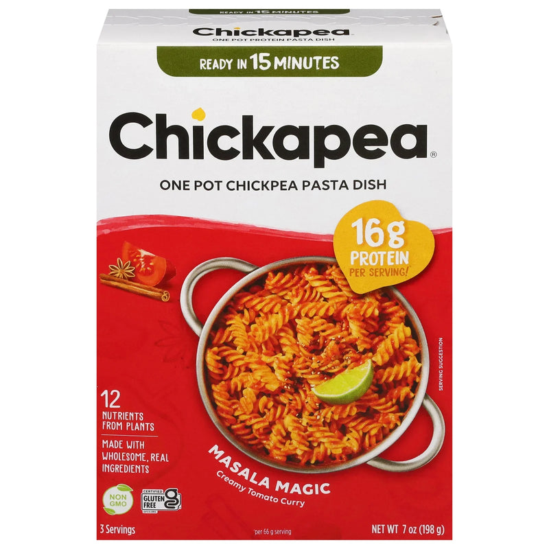Chickapea Pasta - Chkp Psta 1 Pot Tom Curry - Cs Of 6-7 Oz