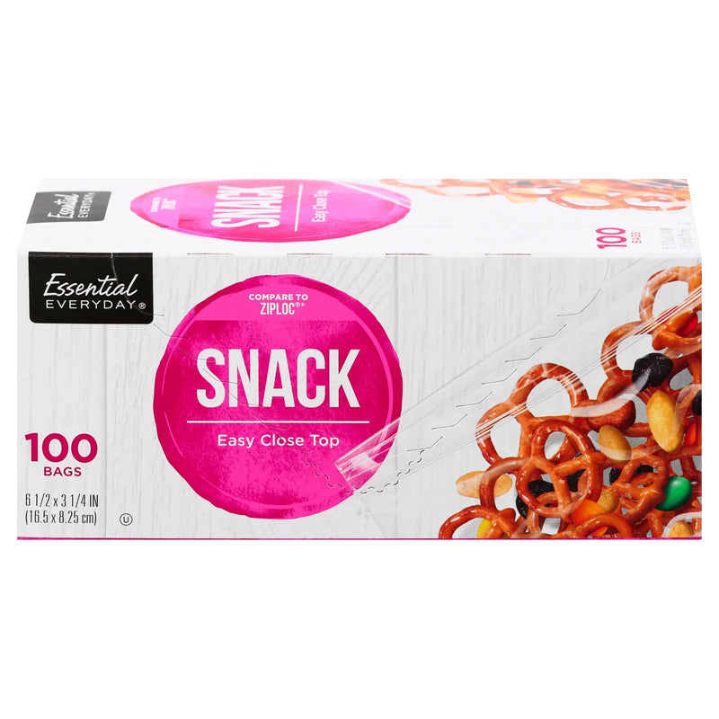 Essential Everyday - Rclsb Bags Snack 1.15 - Case Of 12-100 Count