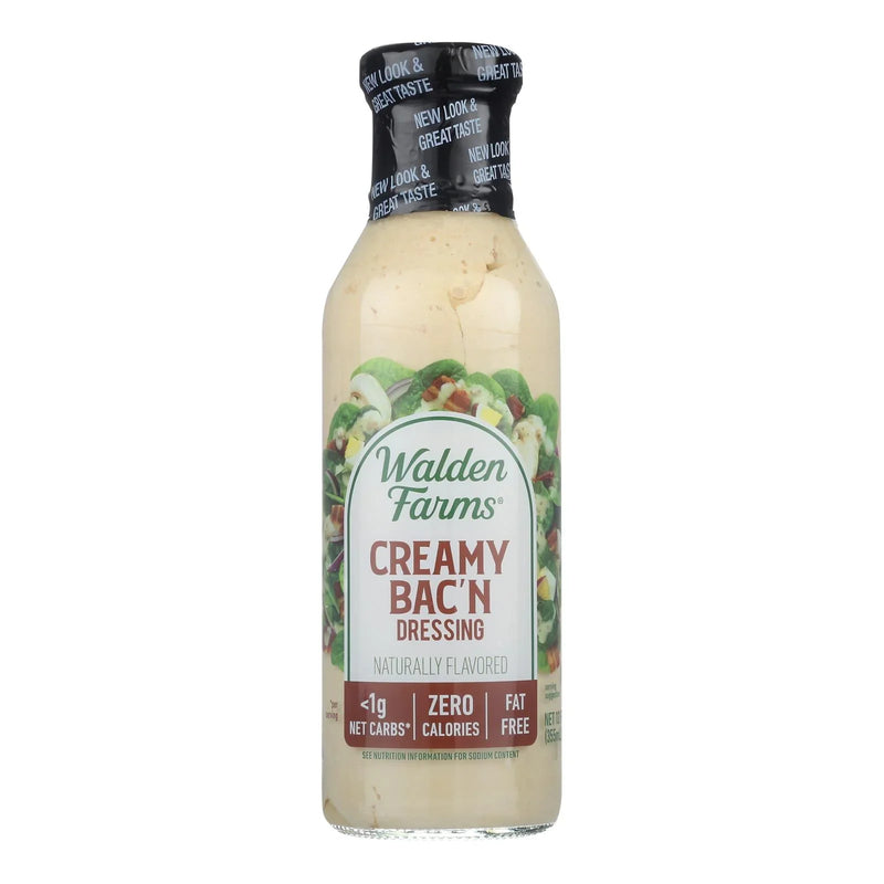 Walden Farms, Calorie Free Creamy Bacon Dressing - Case Of 6 - 12 Ounce