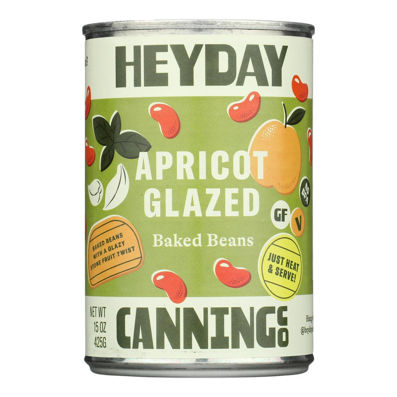 Heyday Canning Co. - Beans Baked Apricot Glazd - Case Of 12-15 Ounce