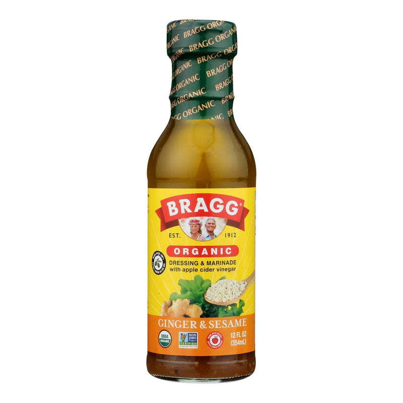 Bragg - Dressing And Marinade - Ginger And Sesame - 12 Ounce - Case Of 6