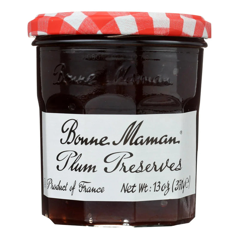 Bonne Maman - Conserve - Damson Plum - Case Of 6 - 13 Ounce.