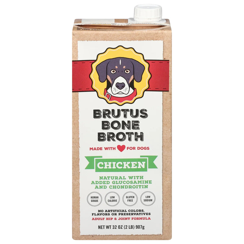 Brutus Broth - Bone Broth Chicken - Case Of 6-32 Ounce