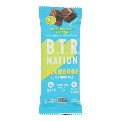 An image displaying B.t.r. Bar - Sf Pbar Dkchc Brwn Rechrg - Case Of 12-1.2 Ounce by B.t.r. Bar