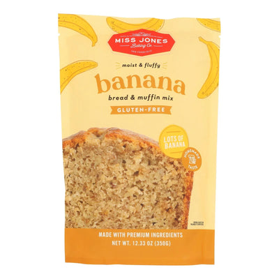 An image displaying Miss Jones Baking Co - Mx Banana Bread Muffin Gf - Case Of 6-12.35 Ounce by Miss Jones Baking Co