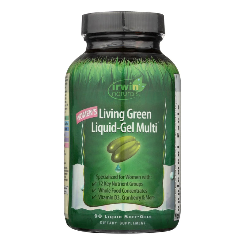 Irwin Naturals - Liq Gel Mlti Wmns Liv Grn - 90 Sgel