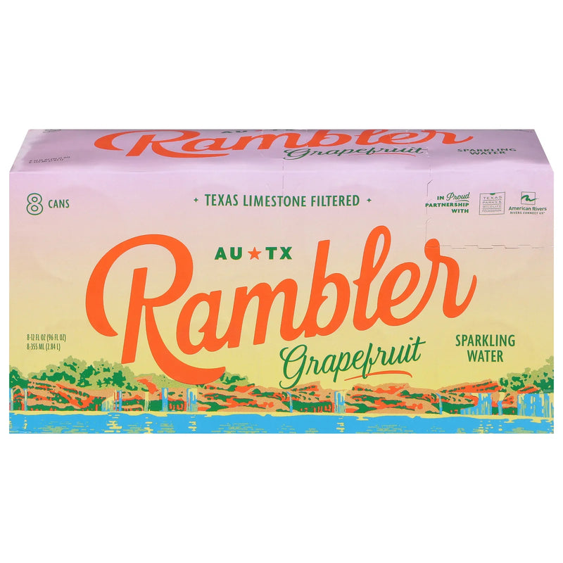 Rambler - Water Sparkling Grpfrt - Cs Of 3-8/12 Fz