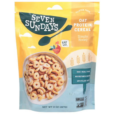 An image displaying Seven Sundays - Cereal Grn Fr Simpl Honey - Case Of 6-8 Ounce by Seven Sundays