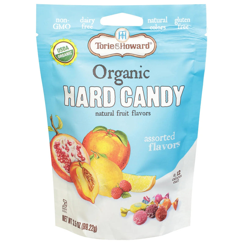 Torie & Howard - Candy Organic Hard Assorted - Case Of 6-3.5 Ounce