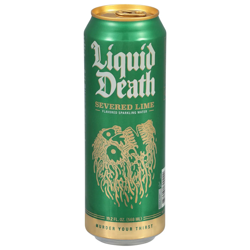 Liquid Death - Spk Wtr Mtn Severed Lime - Cs Of 24-19.2 Fz