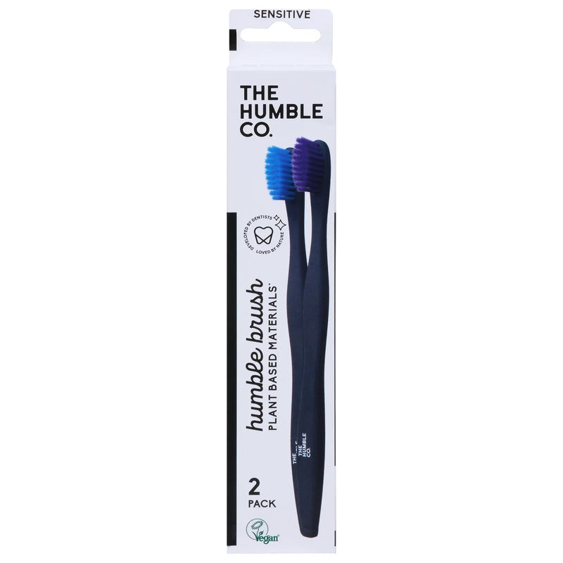 The Humble Co. - Thbrsh Sft Bl/prpl 2ct - Case Of 6-2 Count